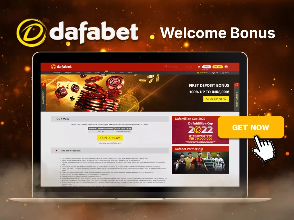 dafabet casino bonus